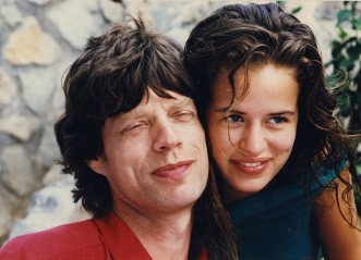Mick and Jade Jagger
