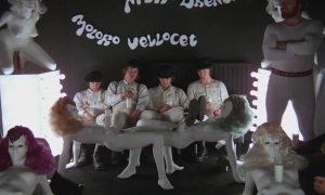 The Milk Bar in Stanley Kubrick's A Clockwork Orange: inspired by Allen Jones